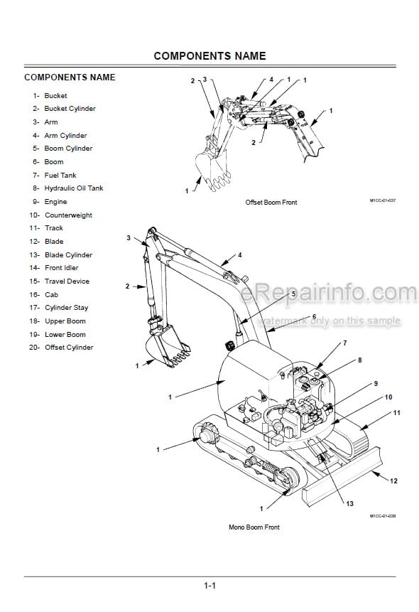 Photo 4 - Hitachi Zaxis 75US Operators Manual Excavator