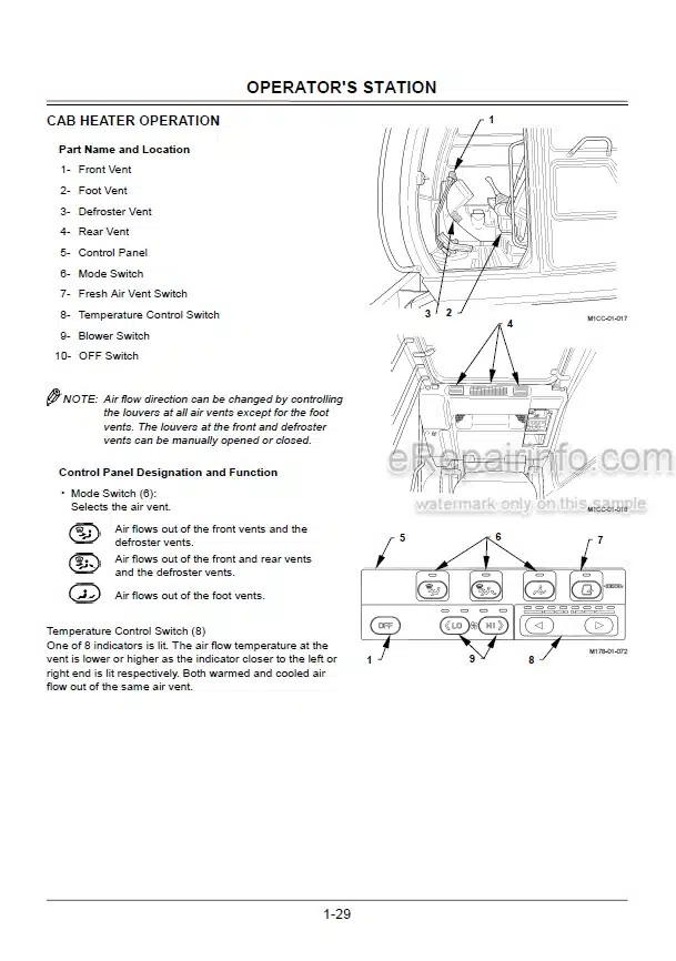 Photo 6 - Hitachi Zaxis 75US Operators Manual Excavator