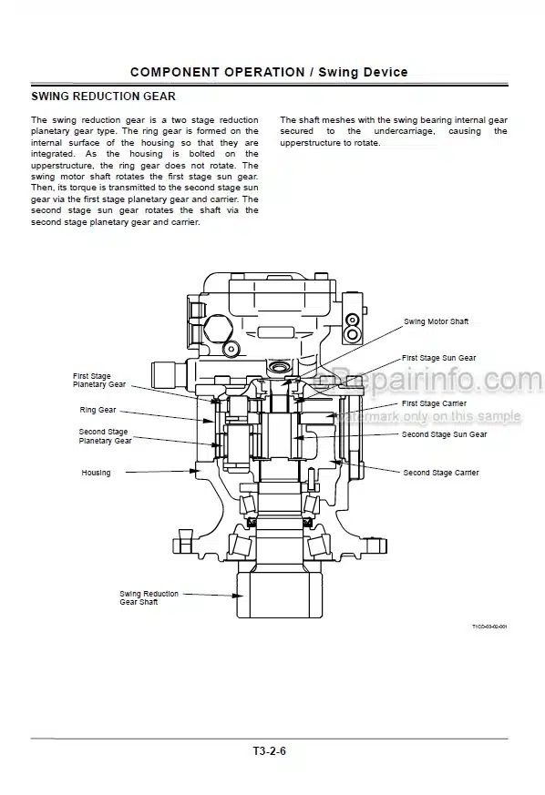 Photo 5 - Hitachi Zaxis 80SB 80SBLC Technical And Workshop Manual Excavator