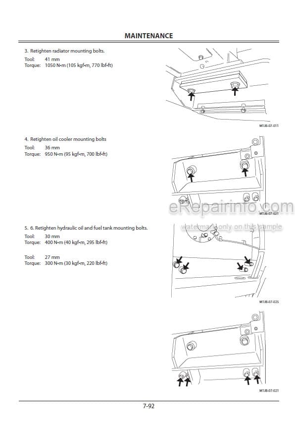 Photo 3 - Hitachi Zaxis 850-3 850LC-3 870H-3 870LCH-3 Operators Manual Hydraulic Excavator