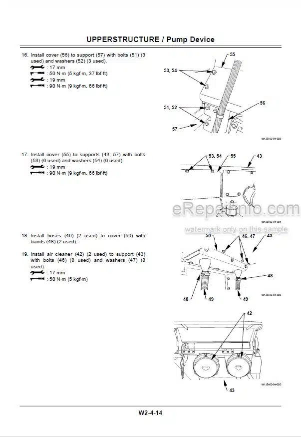 Photo 12 - Hitachi Zaxis 850-3 850LC-3 870H-3 870LCH-3 Workshop Manual And Technical Manual Excavator Excavator