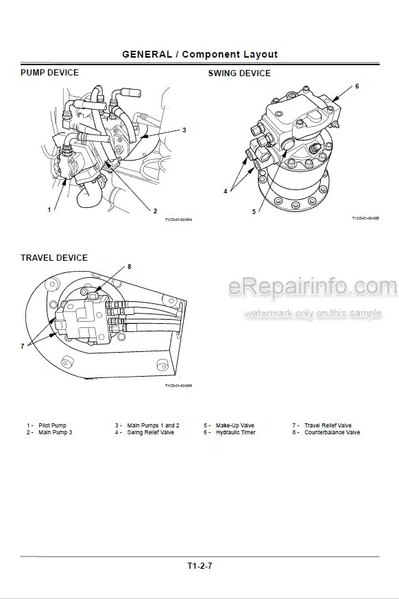 Photo 6 - Hitachi ZW220 ZW250 Technical Manual Operational Principle Wheel Loader