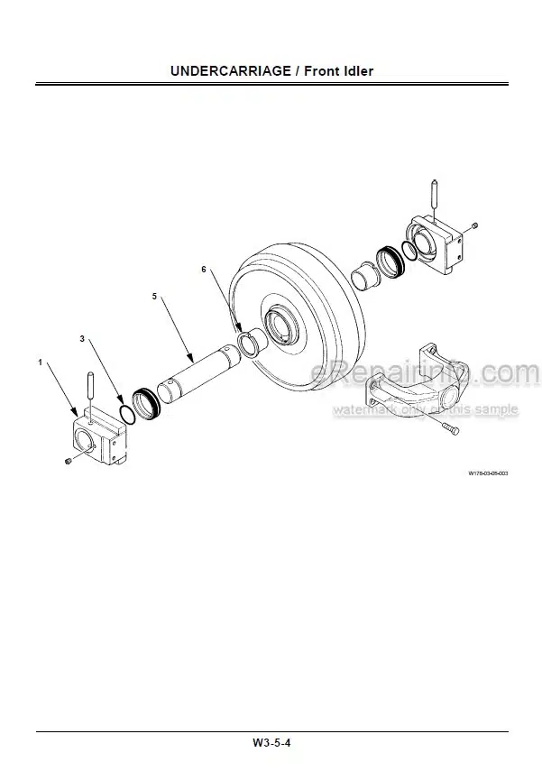 Photo 5 - Hitachi Zaxis ZX200 ZX270W Workshop Manual Excavator