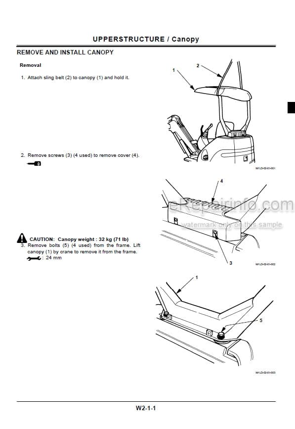 Photo 4 - Hitachi Zaxis ZX40U ZX50U Workshop Manual Hydraulic Excavator