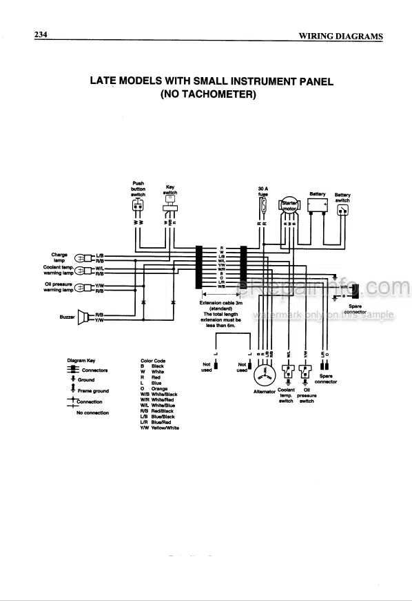 Photo 5 - Yanmar 1GM 1GM10 2GM 2GMF 2GM20 2GM20F 3GM 3GMF 3GMD 3GM30 3GM30F 3HM 3HMF 3HM35 3HM3SF Shop Manual One Two Three Cylinder Engine