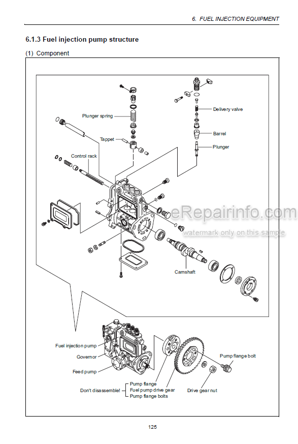 Photo 5 - Yanmar 3JH4E 3JH4BE 3JH4CE 3JH4ME Service Manual Engine