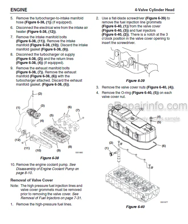 Photo 7 - Yanmar 3TNM68 3TNM72 Service Manual Industrial Engine