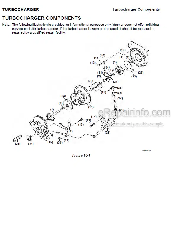 Photo 5 - Yanmar 3TNV82AB 3TNV84 3TNV84T 3TNV84T-B 3TNV88 3TNV88-B 3TNV88-U 4TNV84 4TNV84T 4TNV84T-Z 4TNV88 4TNV88-B 4TNV88-U 4TNV94L 4TNV98 4TNV98-Z 4TNV98-E 4TNV98T 4TNV98T-Z 4TNV106 4TNV106T Service Manual Industrial Engine 0BTNV-G00101
