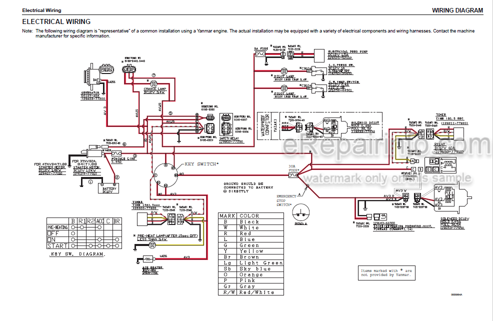 Photo 4 - Yanmar 3TNV82AB 3TNV84 3TNV84T 3TNV84T-B 3TNV88 3TNV88-B 3TNV88-U 4TNV84 4TNV84T 4TNV84T-Z 4TNV88 4TNV88-B 4TNV88-U 4TNV94L 4TNV98 4TNV98-Z 4TNV98-E 4TNV98T 4TNV98T-Z 4TNV106 4TNV106T Service Manual Industrial Engine 0BTNV-G00101