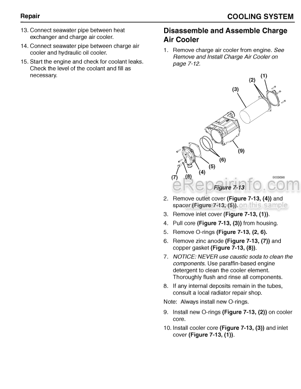 Photo 5 - Yanmar 4BY-150 4BY-180 6BY-220 6BY-260 Service Manual Marine Engine