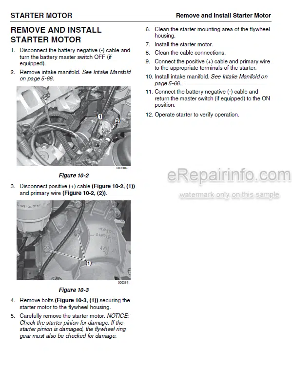 Photo 1 - Yanmar 4BY 6BY Service Manual Marine Engine 0BBY0-G00101