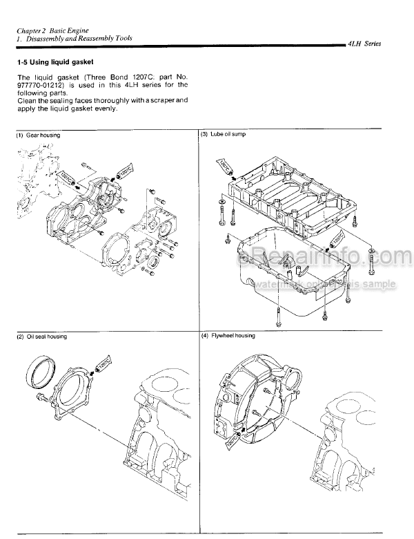 Photo 7 - Yanmar ZT350 Service Manual Stern Drive