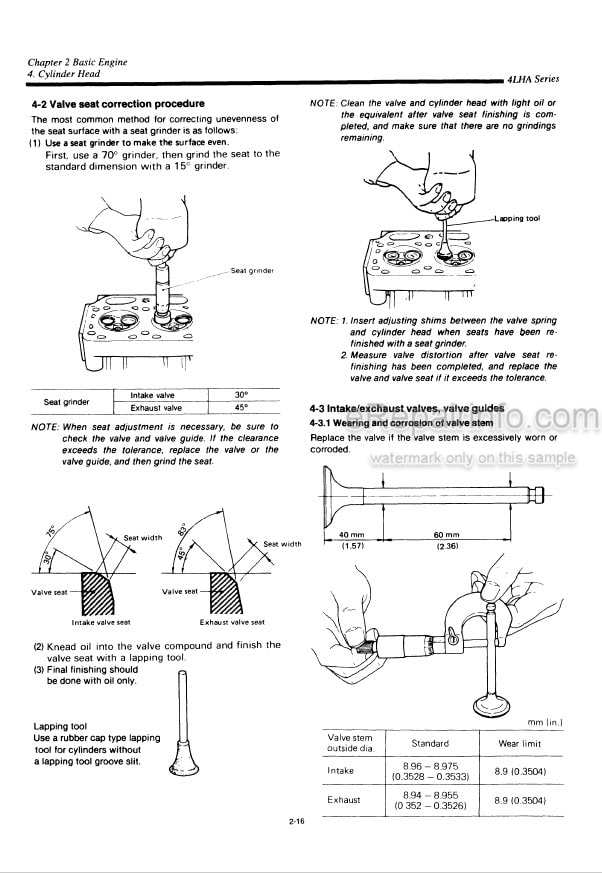 Photo 2 - Yanmar 4LHA-STE 4LHA-STEZ 4LHA-STP 4LHA-STZP 4LHA-DTE 4LHA-DTZE 4LHA-DTP 4LHA-DTZP 4LHA-HTE 4LHA-HTZE 4LHA-HTE 4LHA-HTZP Service Manual Marine Diesel Engine
