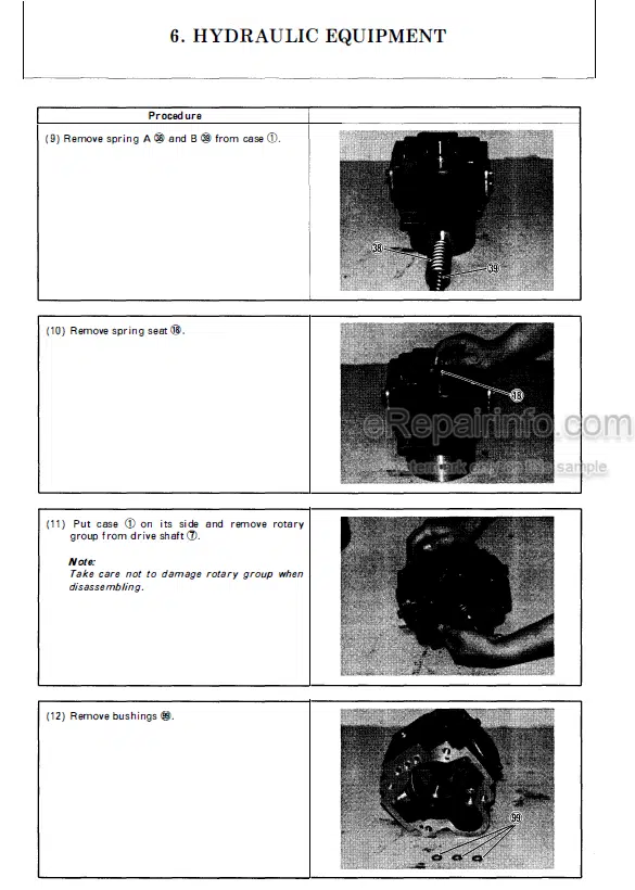 Photo 2 - Yanmar B50-2B Service Manual Excavator