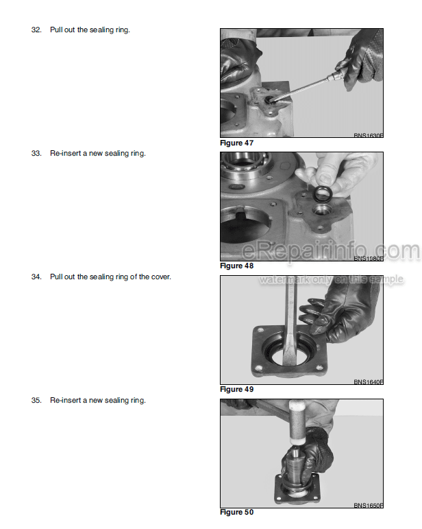 Photo 3 - Yanmar B55W-1 Shop Manual Wheeled Excavator 1001-