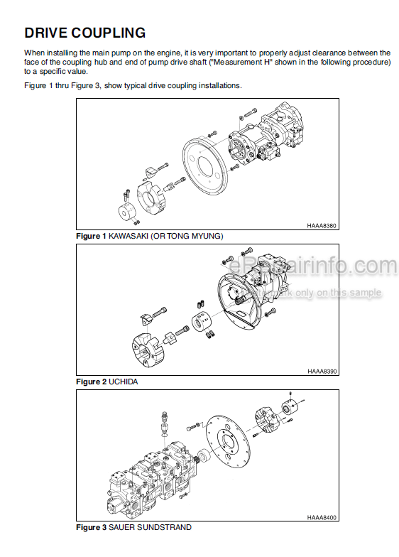 Photo 3 - Yanmar B55W-1 Shop Manual Wheeled Excavator 1001-