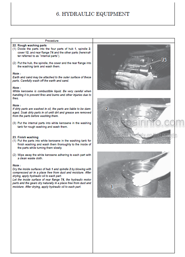 Photo 11 - Yanmar B7-5B Service Manual Excavator