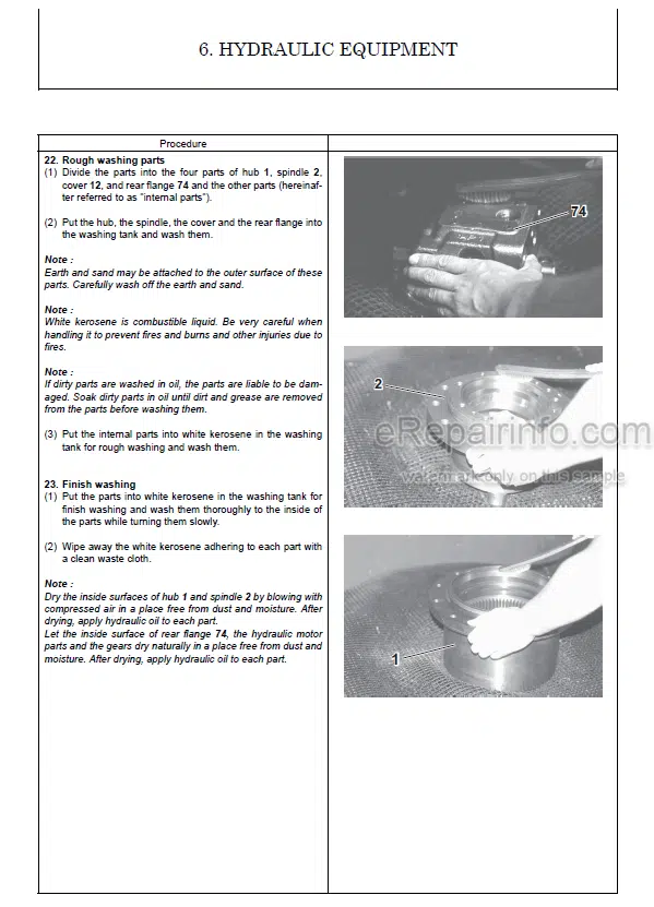 Photo 2 - Yanmar B7-5B Service Manual Excavator