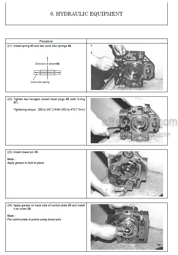 Photo 12 - Yanmar B7-5 B7-5A Service Manual Excavator