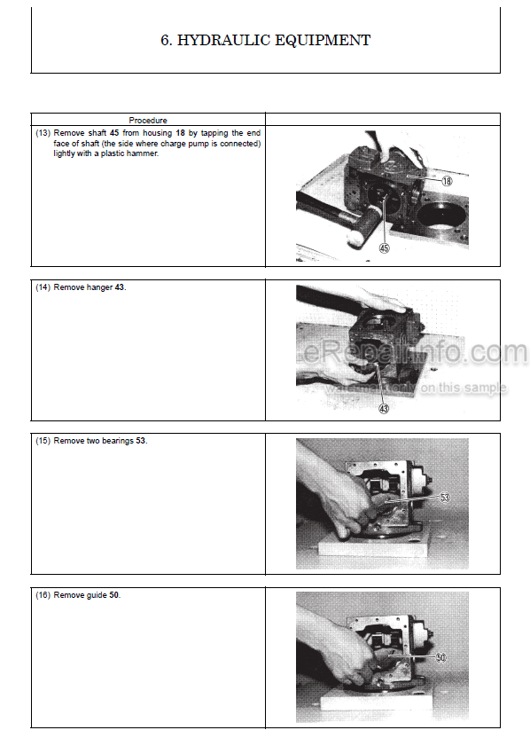 Photo 9 - Yanmar C30R-2 Service Manual Crawler Carrier