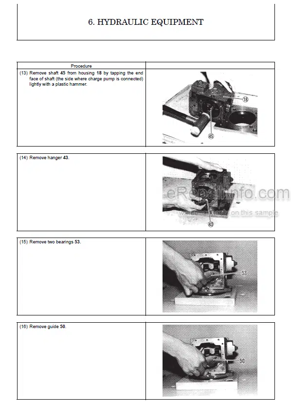 Photo 4 - Yanmar C30R-2 Service Manual Crawler Carrier