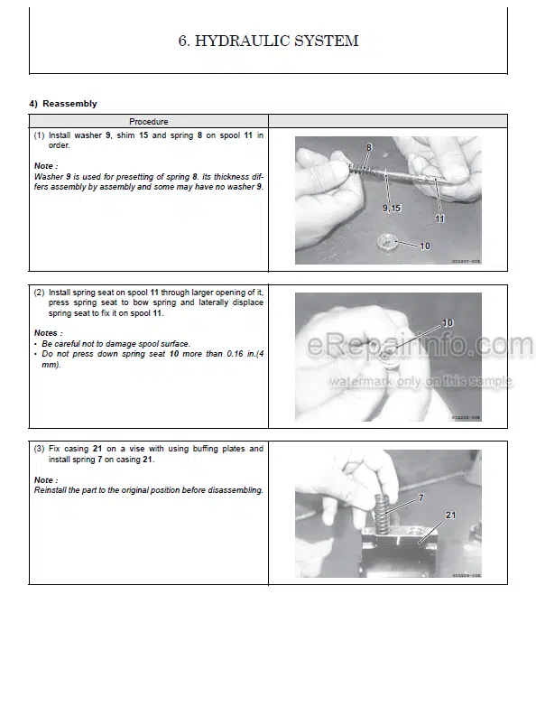 Photo 8 - Yanmar C30R-3 Service Manual Crawler Carrier