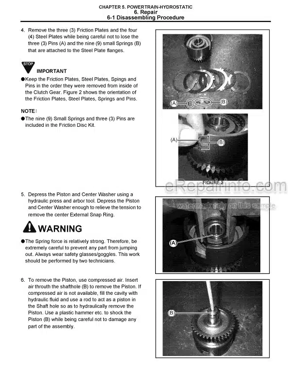 Photo 11 - Yanmar EA2400 Technical Manual Diesel Tractor