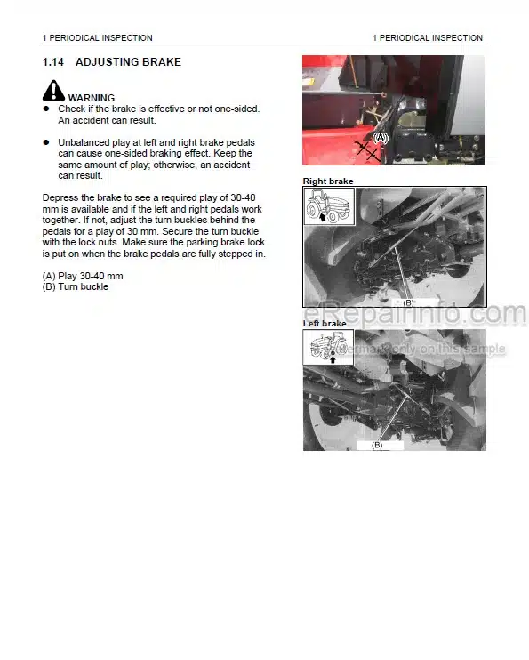 Photo 9 - Yanmar EF453T Technical Manual Diesel Tractor