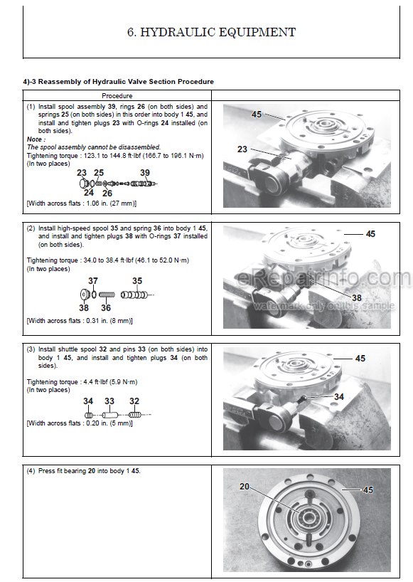 Photo 7 - Yanmar Kobelco SK16 Shop Manual Excavator
