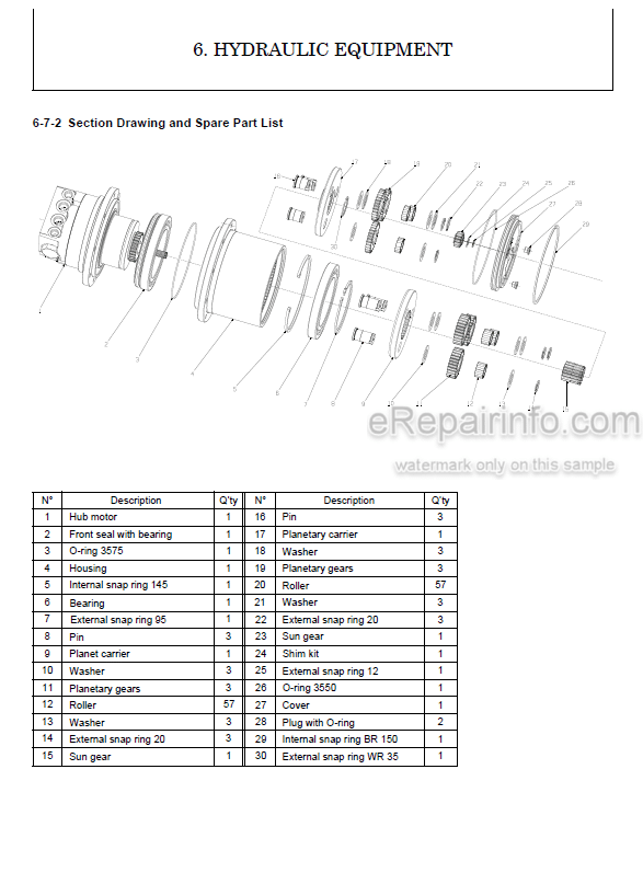Photo 6 - Yanmar Kobelco SK16 Shop Manual Excavator