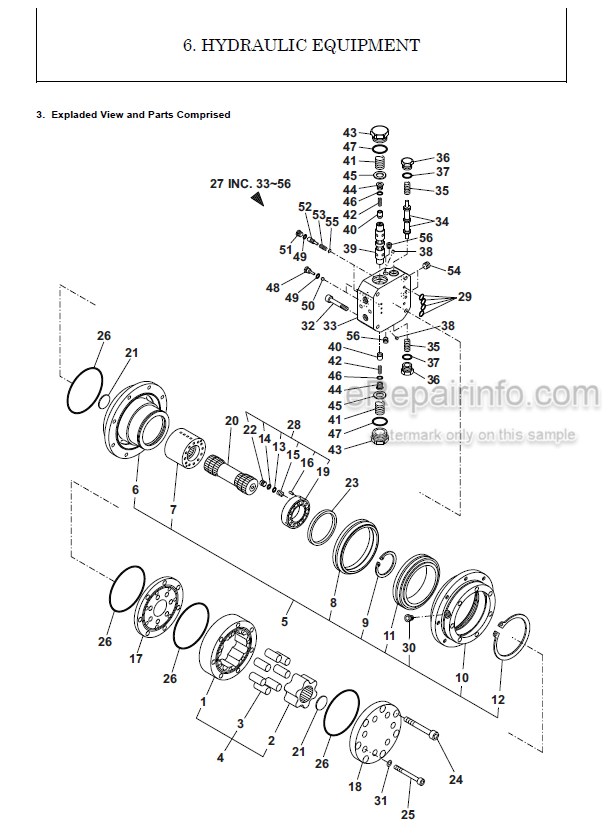 Photo 4 - Yanmar Kobelco SK17SR Shop Manual Excavator