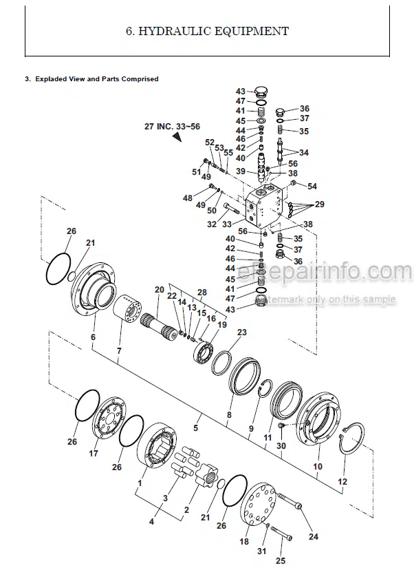 Photo 4 - Yanmar Kobelco SK17SR Shop Manual Excavator