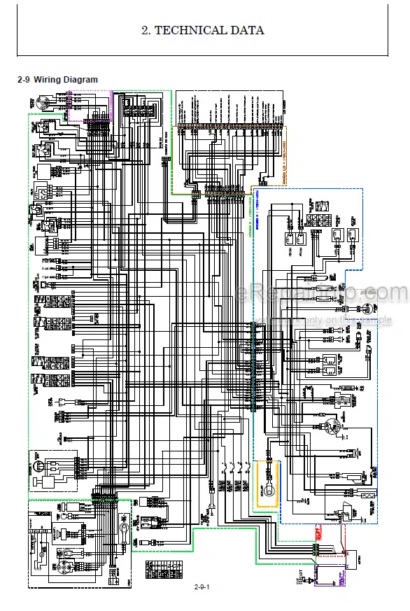 Photo 4 - Yanmar Kobelco SK18 Shop Manual Excavator