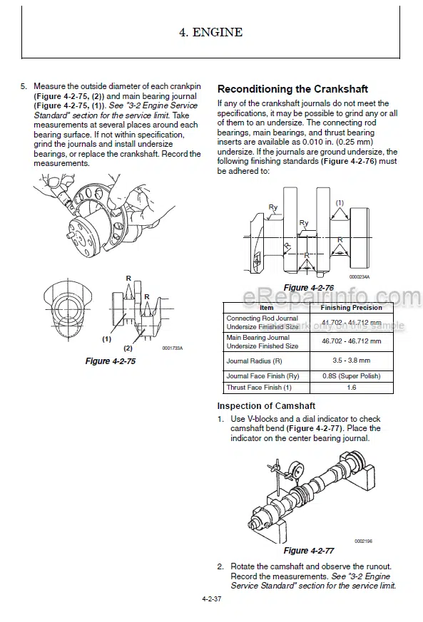 Photo 3 - Yanmar Kobelco SK22 Shop Manual Excavator