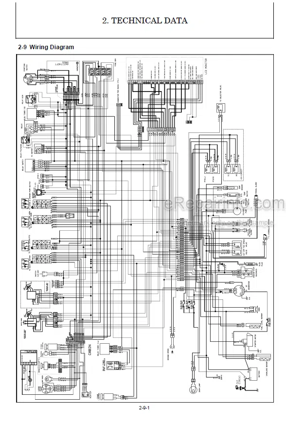 Photo 4 - Yanmar Kobelco SK26 Shop Manual Excavator