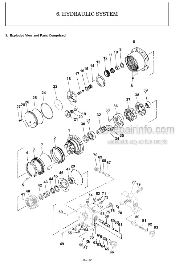 Photo 6 - Yanmar Kobelco SK26 Shop Manual Excavator