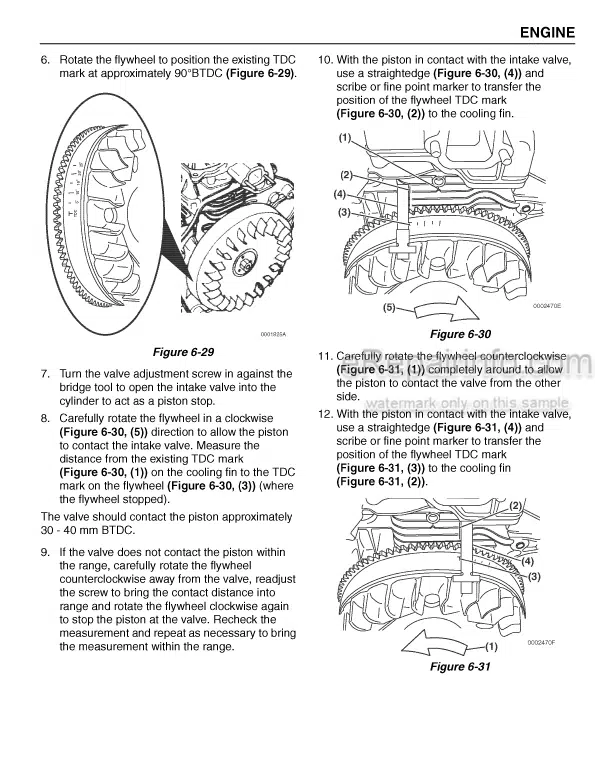 Photo 6 - Yanmar SD40 SD40-4T SD50 SD50-4T Service Manual Sail Drive Unit