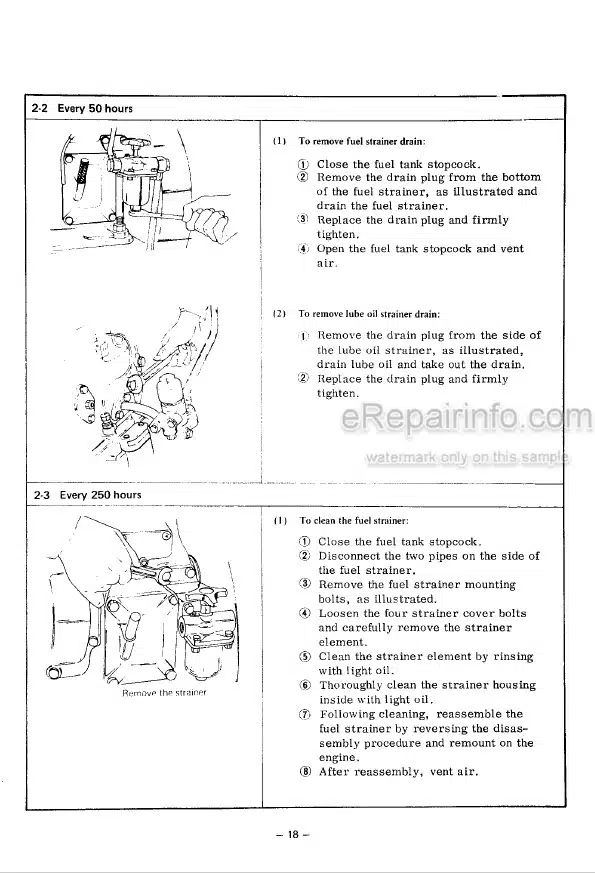 Photo 1 - Yanmar SKE Service Manual Engine