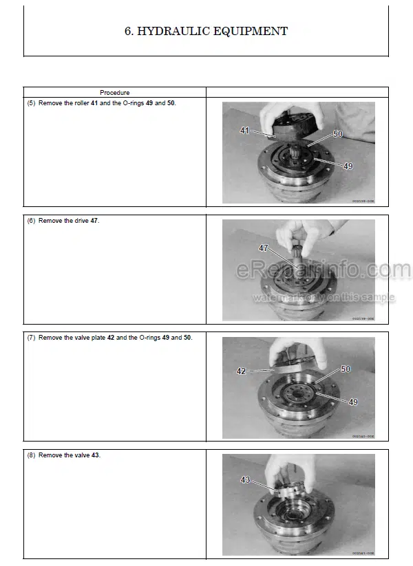 Photo 1 - Yanmar SV05-A SV05-B Service Manual Excavator