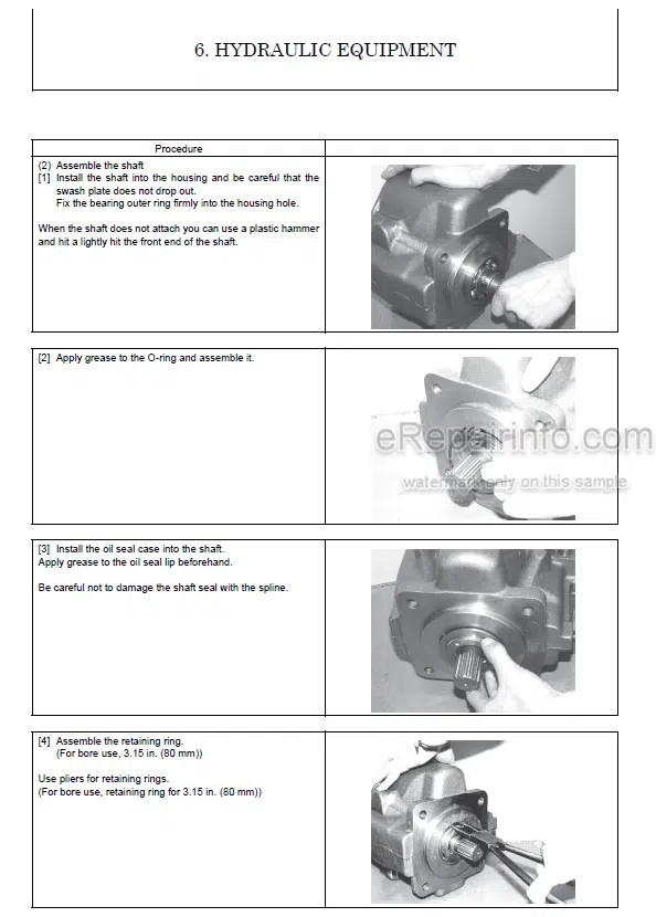 Photo 1 - Yanmar SV100-1A Service Manual Excavator