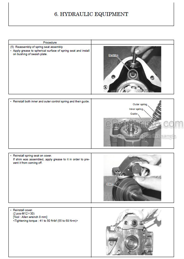 Photo 9 - Yanmar SV100 Service Manual Excavator