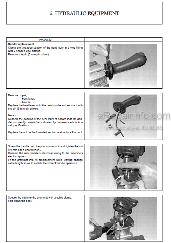 Photo 8 - Yanmar SV08-1A Service Manual Excavator