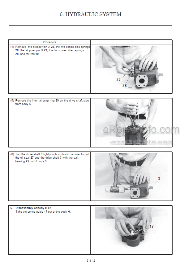 Photo 12 - Yanmar SV26 Service Manual Excavator