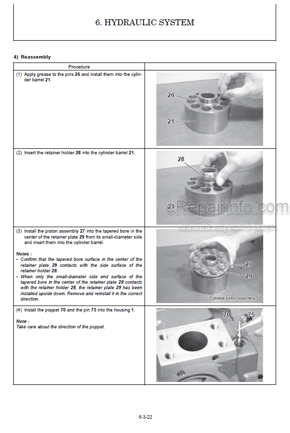 Photo 11 - Yanmar SV60-A Service Manual Excavator