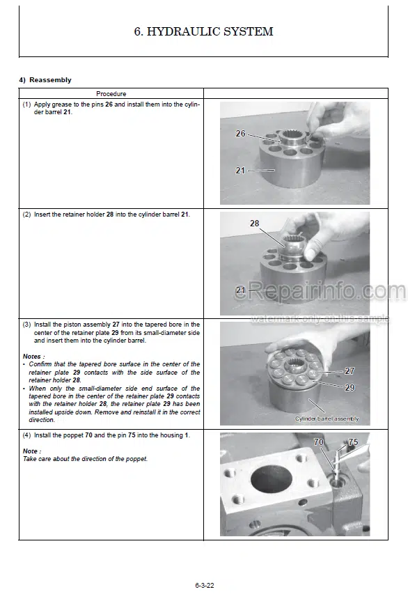 Photo 7 - Yanmar SV85 2PB Service Manual Excavator TC08540103-TC0854XXXX