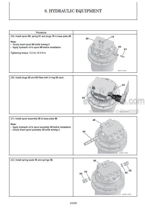 Photo 7 - Yanmar C12R 3WD Service Manual Crawler Carrier