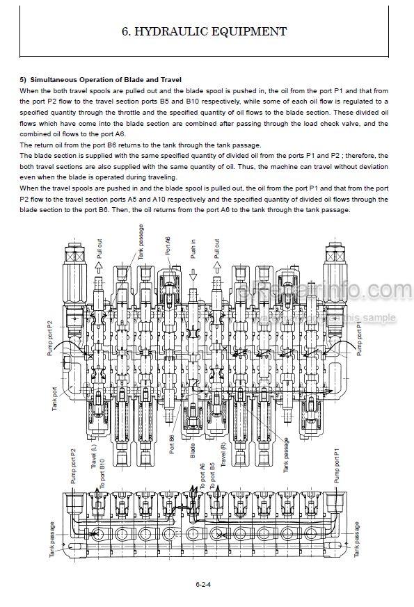Photo 5 - Yanmar Schaef TC10Z Service Manual Crawler Excavator