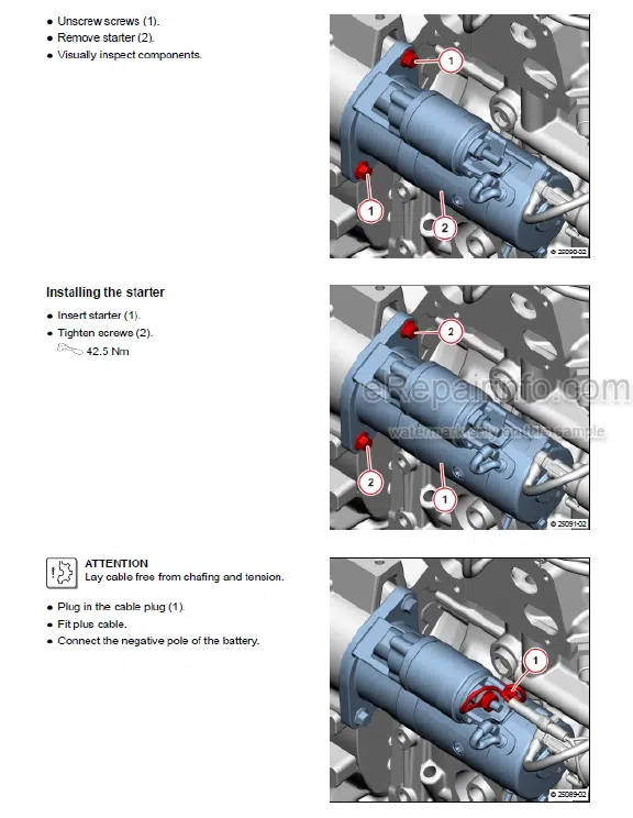 Photo 4 - Yanmar V120 Service Manual Wheel Loader TL12040103-TL1204XXXX