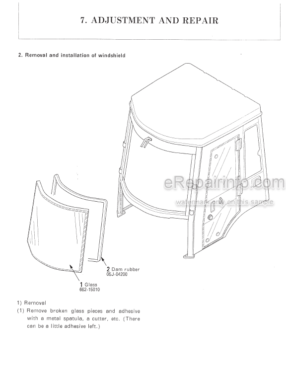 Photo 6 - Yanmar V3-5 V4-5 V4-5HL Service Manual Wheel Loader