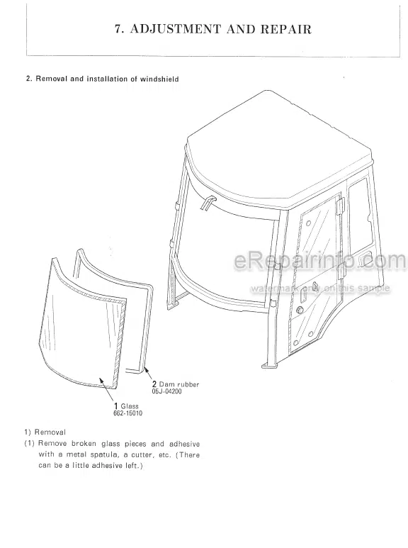 Photo 6 - Yanmar V3-5 V4-5 V4-5HL Service Manual Wheel Loader